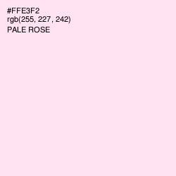 #FFE3F2 - Pale Rose Color Image